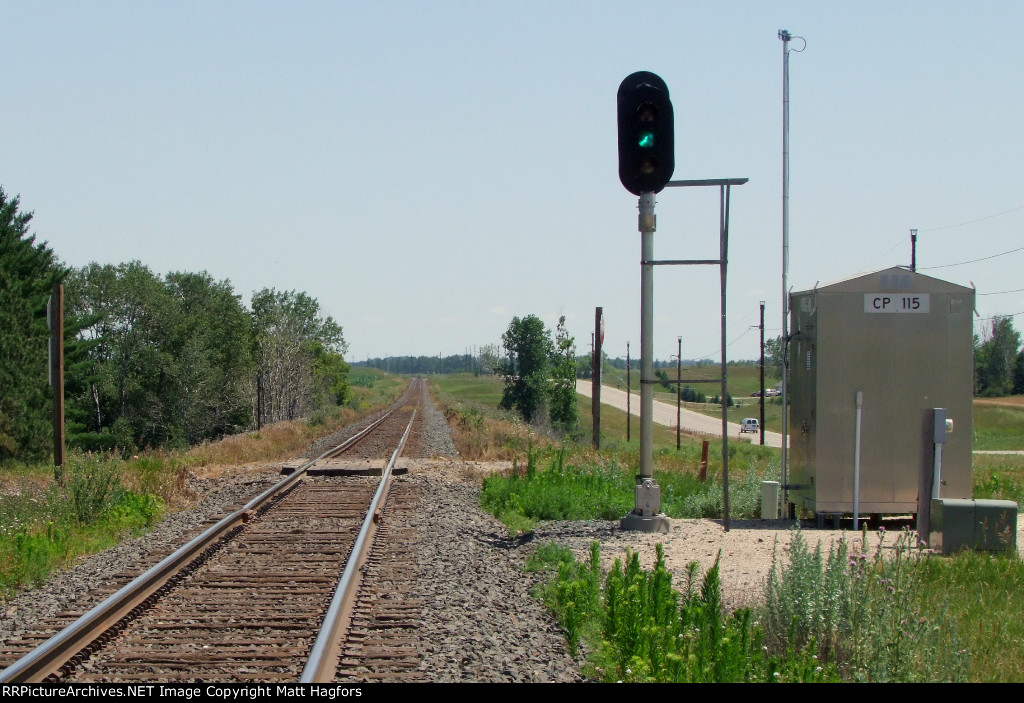 Canadian Pacific "CP 115", Canadian Pacific Paynesville Sub, CTC.